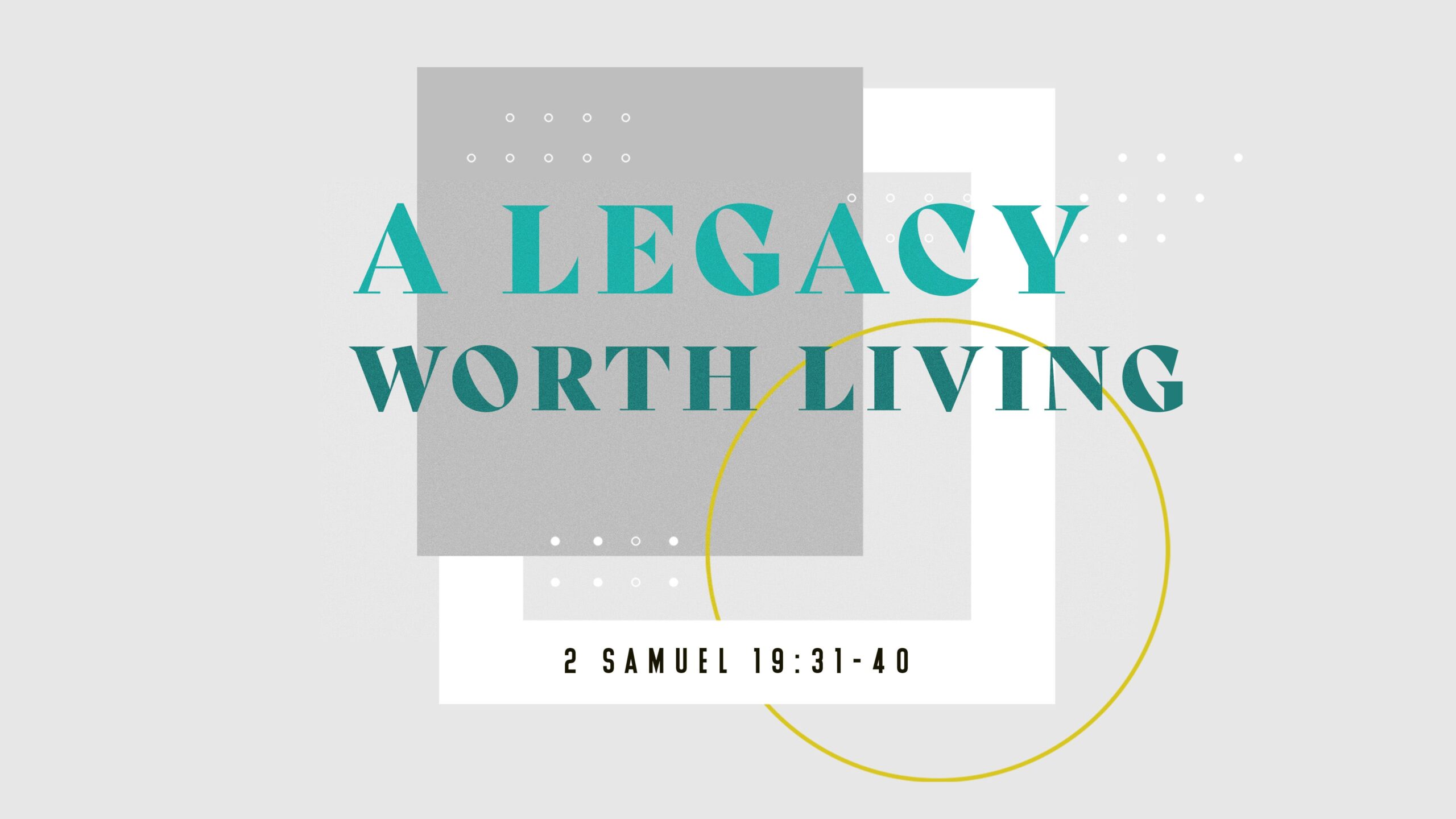 Committing to Kingdom Living