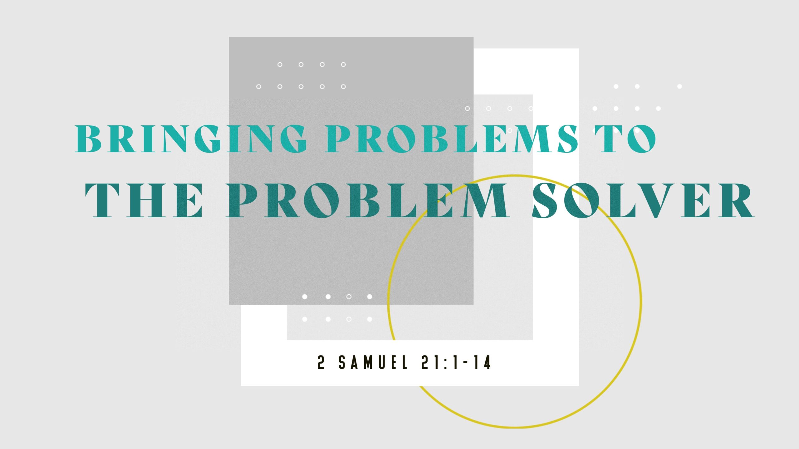 Bringing Problems to the Problem Solver