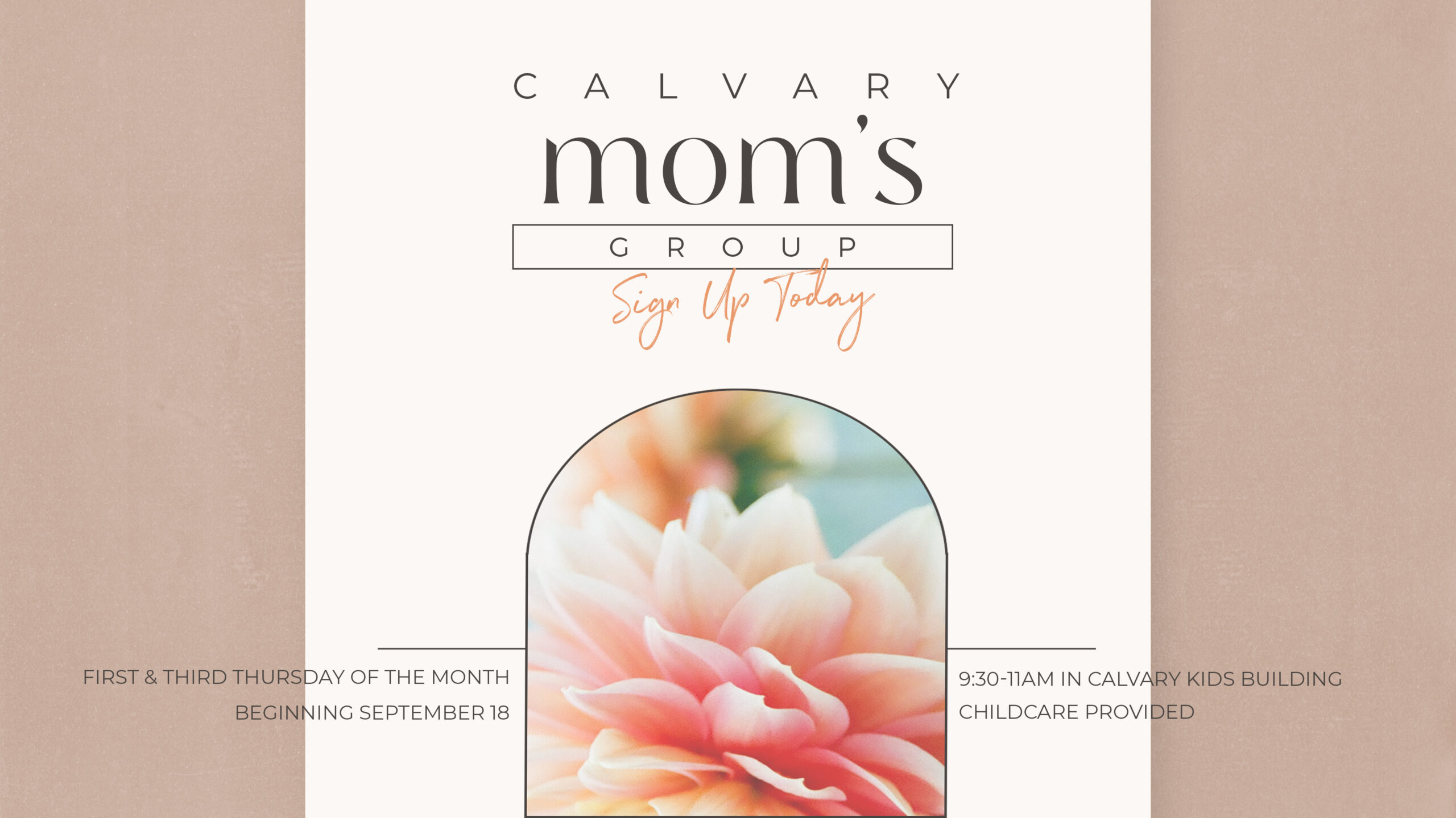 Calvary Mom’s Group