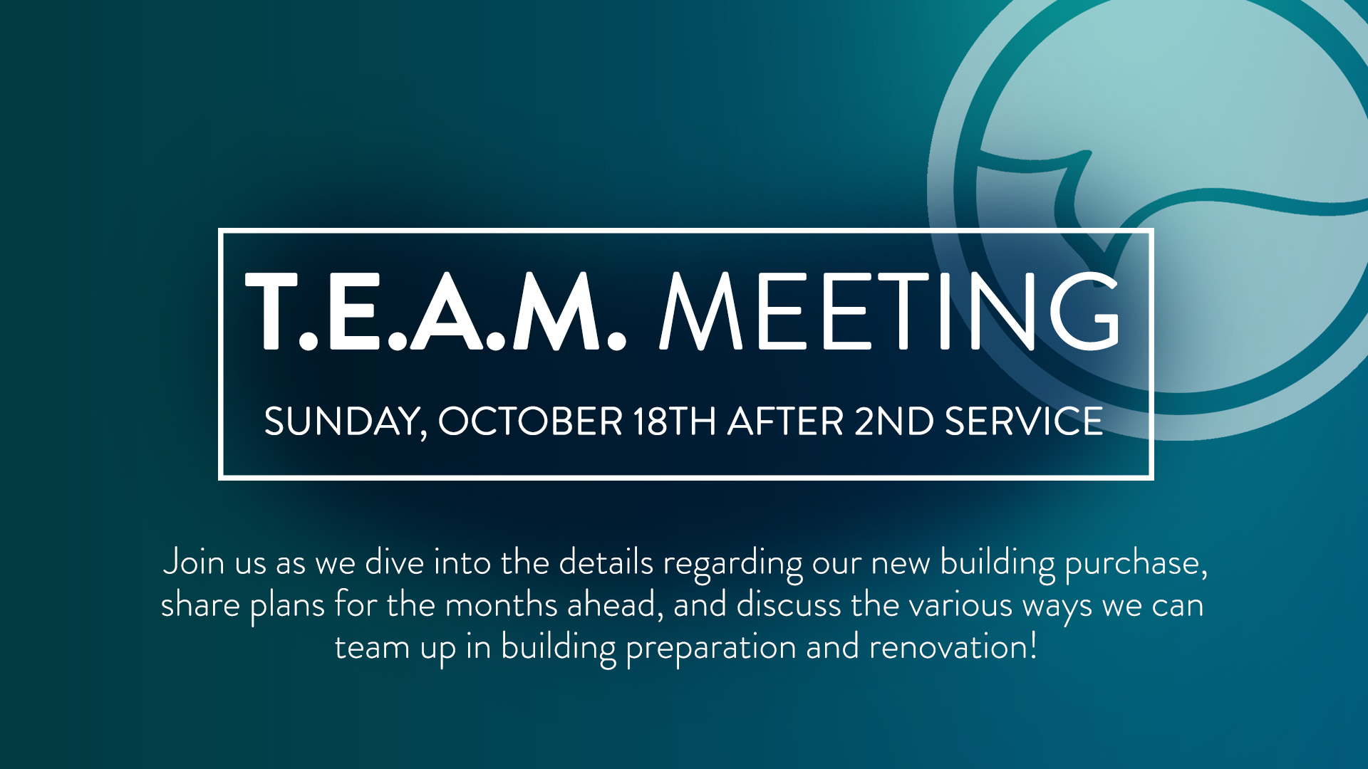 2026-10-18 T.E.A.M. Meeting