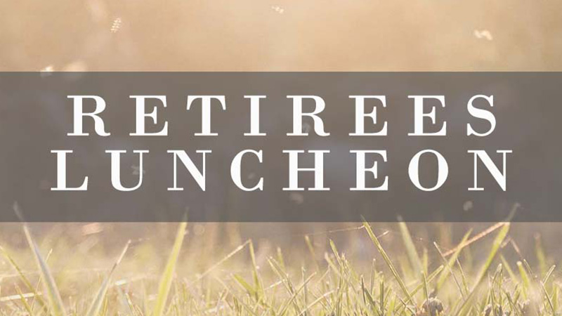 Retiree's Luncheon